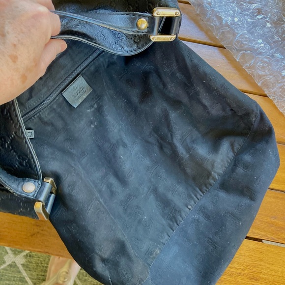 Gucci Guccissma (authentic)Black hobo - Picture 14 of 16